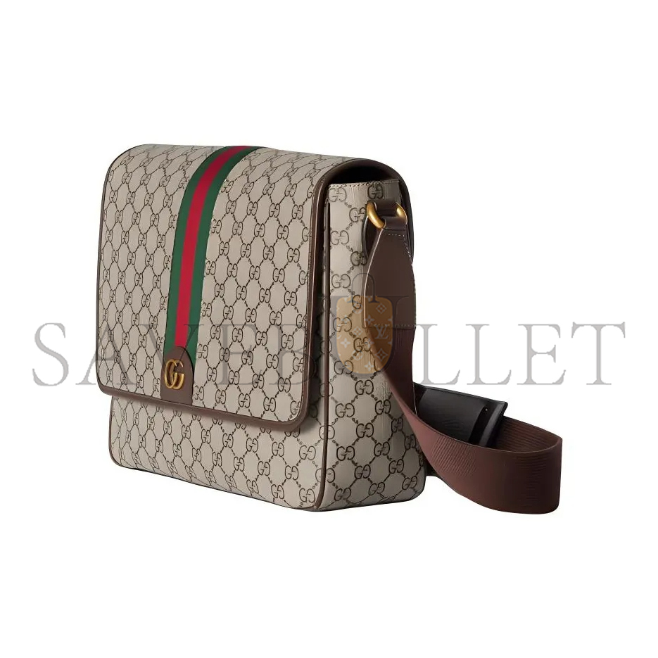 GUCCI OPHIDIA GG LARGE MESSENGER BAG 792119 (33*27*10cm)